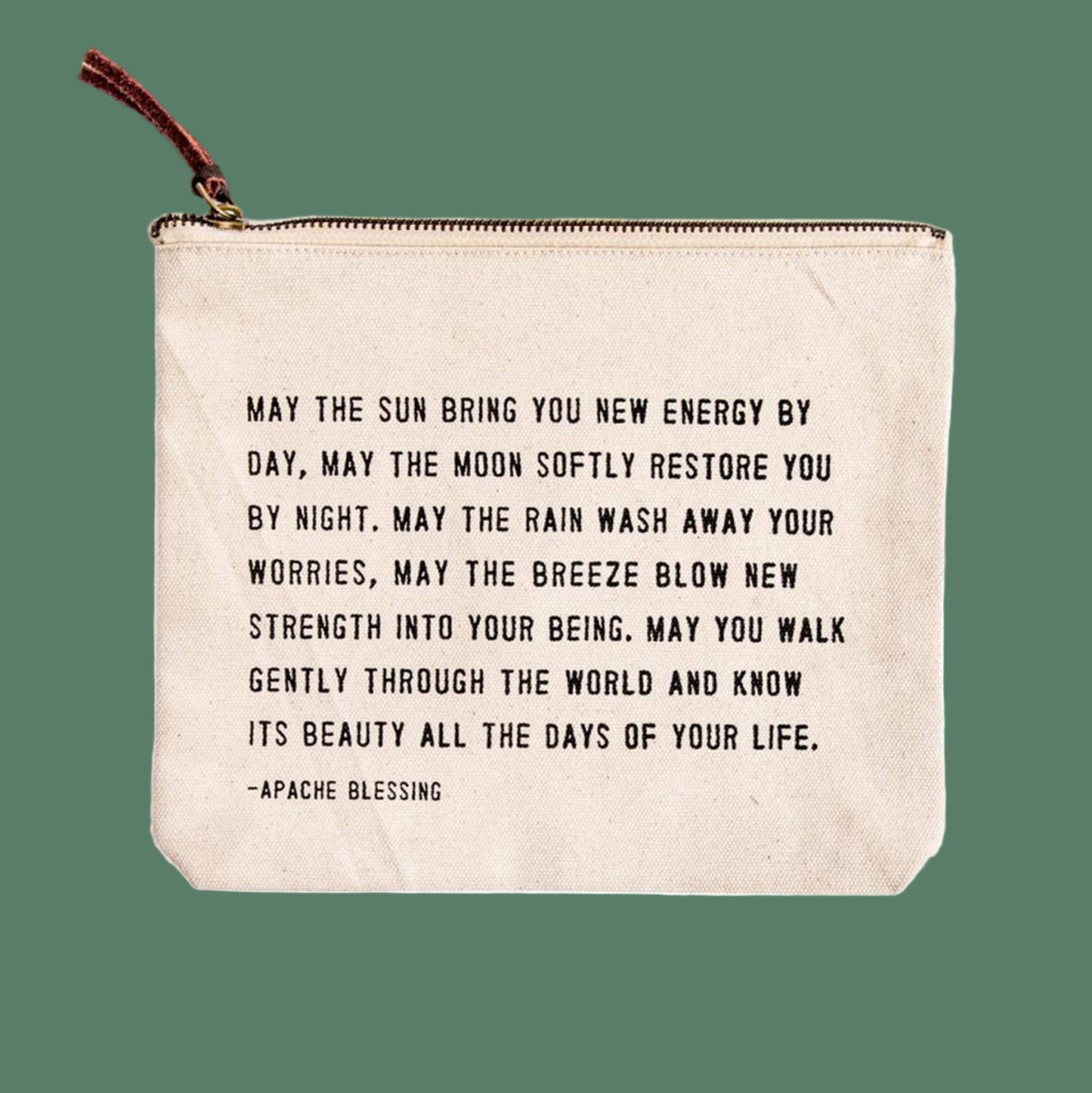 Canvas Zip Bag