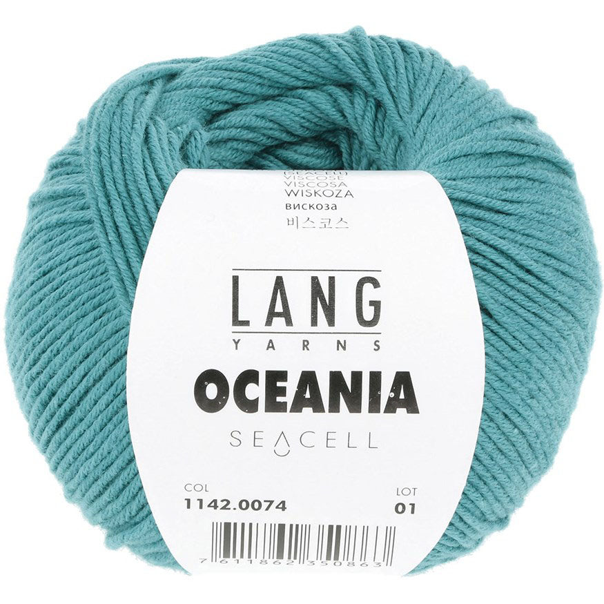 Lang Oceania | 70% Cotton, 30% Viscose (Seacell)