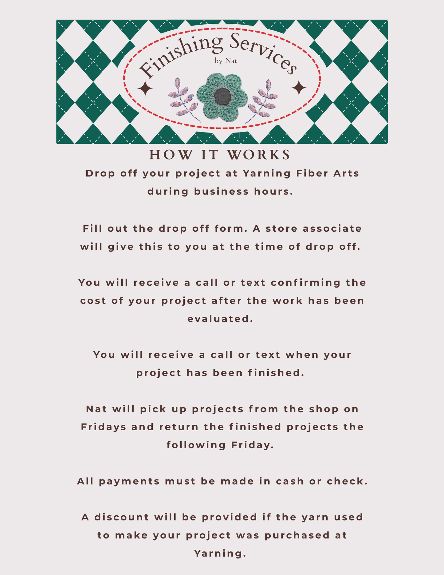 Finishing Services