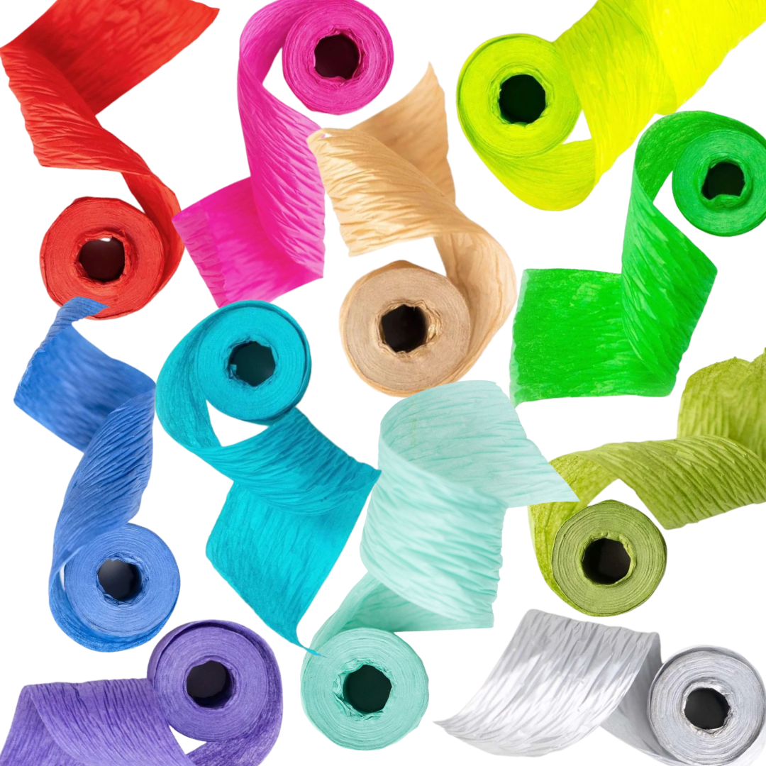 Crepe Paper Eco Ribbon
