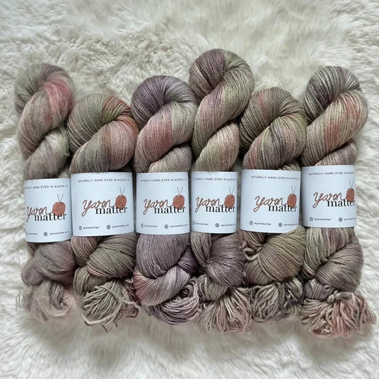 Yarn Matter Smooth Sock | 40% Silk | 30% Extrafine Merino | 30% Yak