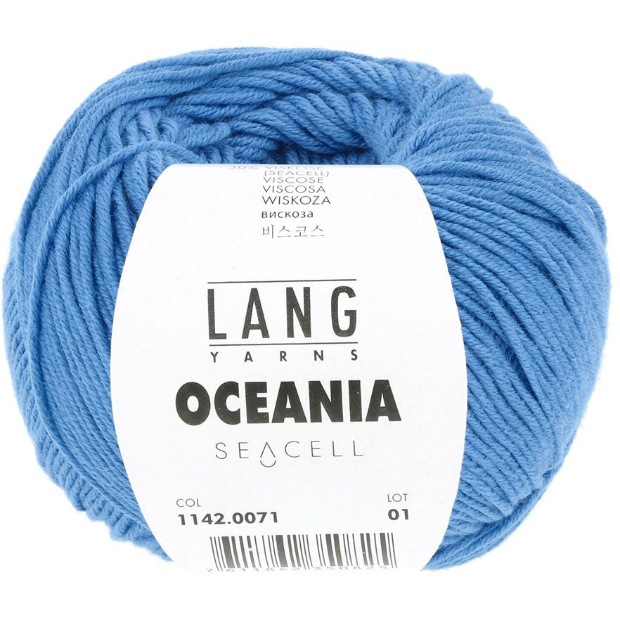 Lang Oceania | 70% Cotton, 30% Viscose (Seacell)